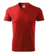 V-neck póló unisex piros L