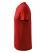 V-neck póló unisex piros L
