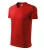 V-neck póló unisex piros 3XL