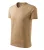 V-neck póló unisex homok L