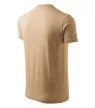 V-neck póló unisex homok XL