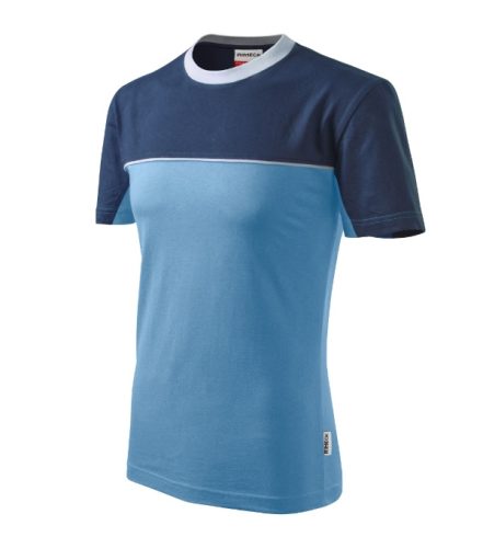 Colormix póló unisex azúrkék L