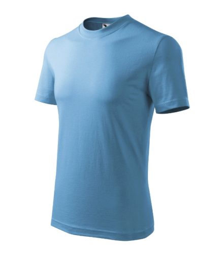 Heavy póló unisex azúrkék S