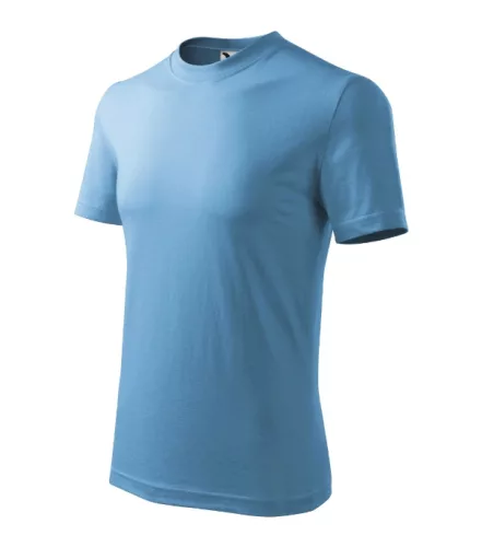 Heavy póló unisex azúrkék S