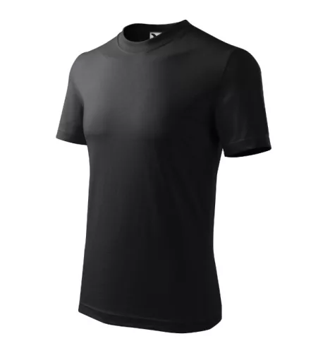 Heavy póló unisex ébenszürke S