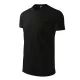 Heavy V-neck póló unisex fekete L