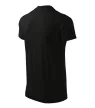 Heavy V-neck póló unisex fekete 2XL
