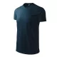Heavy V-neck póló unisex tengerészkék S