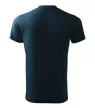 Heavy V-neck póló unisex tengerészkék S