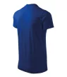 Heavy V-neck póló unisex királykék S
