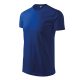Heavy V-neck póló unisex királykék XL