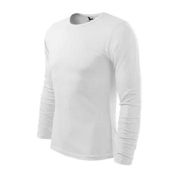 Fit-T LS póló férfi fehér 3XL