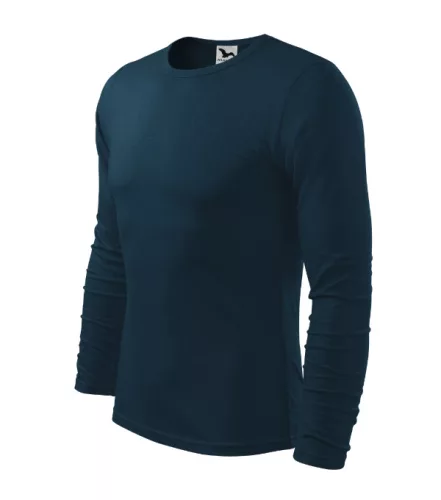 Fit-T LS póló férfi tengerészkék 3XL