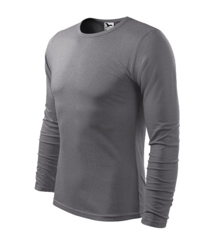 Fit-T LS póló férfi acélszürke 2XL