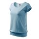 City póló női égszínkék 2XL