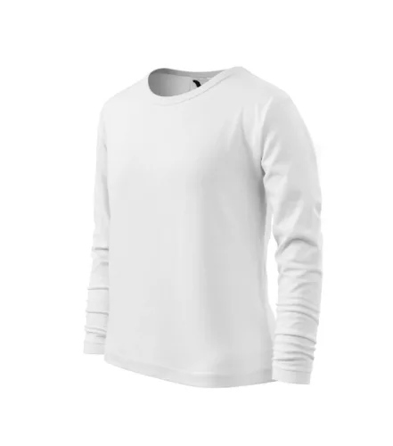 Fit-T LS póló gyerek fehér 134 cm/8 éves