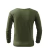 Fit-T LS póló gyerek khaki 158 cm/12 éves