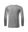 Fit-T LS póló gyerek sötétszürke melírozott 134 cm/8 éves