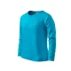 Fit-T LS póló gyerek türkiz 158 cm/12 éves