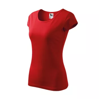 Pure póló női piros 3XL