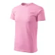 Basic póló férfi rózsaszín 2XL