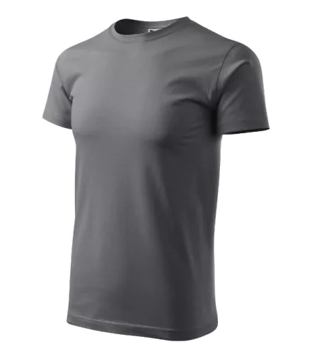 Basic póló férfi acélszürke 3XL