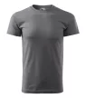 Basic póló férfi acélszürke 3XL