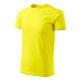 Basic póló férfi citrom 3XL