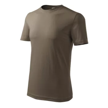 Classic New póló férfi army S