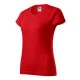 Basic póló női piros 2XL