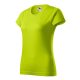 Basic póló női lime XS