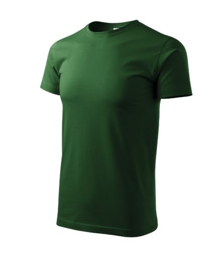 Heavy New póló unisex üvegzöld XS