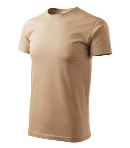 Heavy New póló unisex homok L