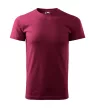 Heavy New póló unisex garnet M