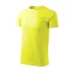 Heavy New póló unisex neon sárga L