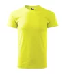 Heavy New póló unisex neon sárga L