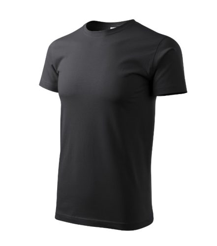 Heavy New póló unisex ébenszürke S
