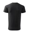 Heavy New póló unisex ébenszürke S
