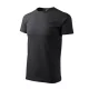 Heavy New póló unisex ébenszürke M