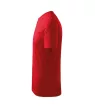 Basic póló gyerek piros 122 cm/6 éves
