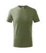 Basic póló gyerek khaki 110 cm/4 éves