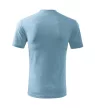 Basic póló gyerek égszínkék 110 cm/4 éves
