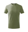 Basic póló gyerek világos khaki 146 cm/10 éves