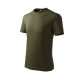 Basic póló gyerek military 158 cm/12 éves