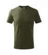 Basic póló gyerek military 110 cm/4 éves