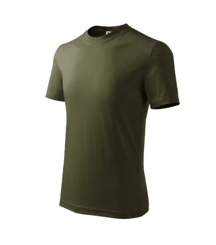 Basic póló gyerek military 122 cm/6 éves
