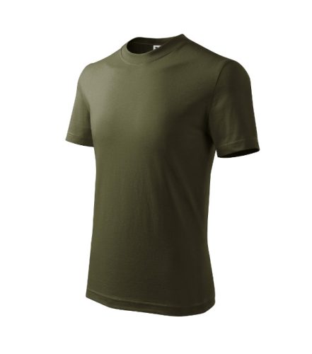 Basic póló gyerek military 146 cm/10 éves