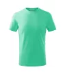 Basic póló gyerek menta 146 cm/10 éves