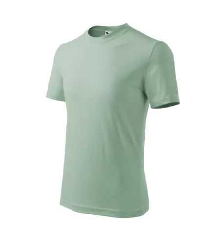 Basic póló gyerek zsálya 110 cm/4 éves