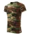 Camouflage póló unisex barna terepszín 2XL